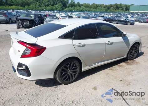 2020 Honda Civic Si Sedan из США, поврежденный, VIN 2HGFC1E52LH702723